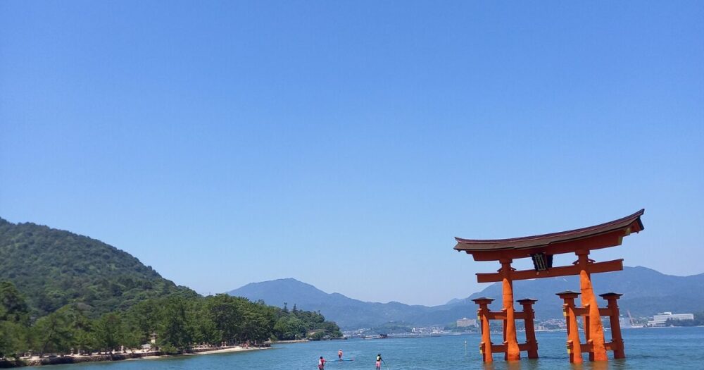 広島県宮島にある厳島神社