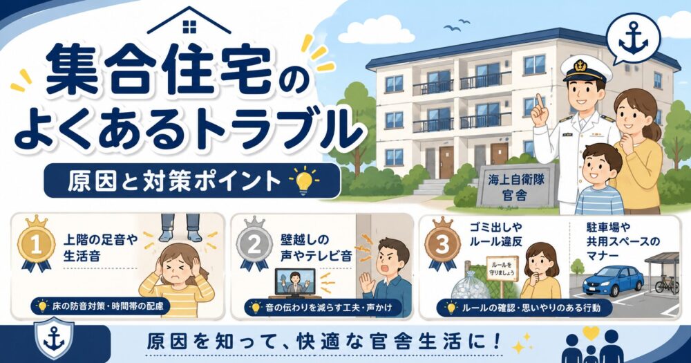 集合住宅でよくあるトラブルの原因ランキング