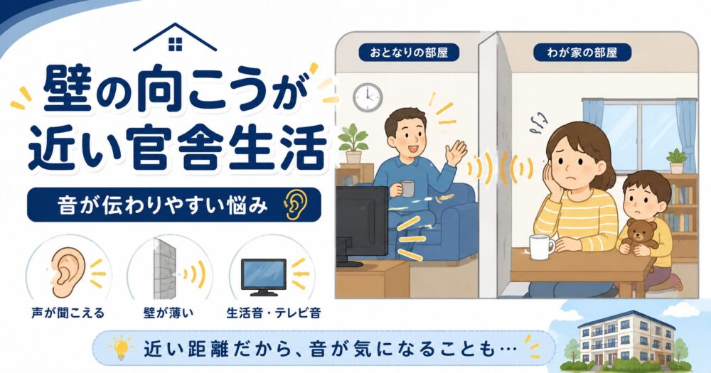 海自官舎の音漏れ・騒音問題の実態