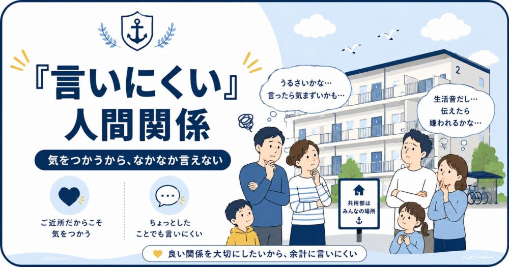 海自官舎の言いにくい特殊な人間関係