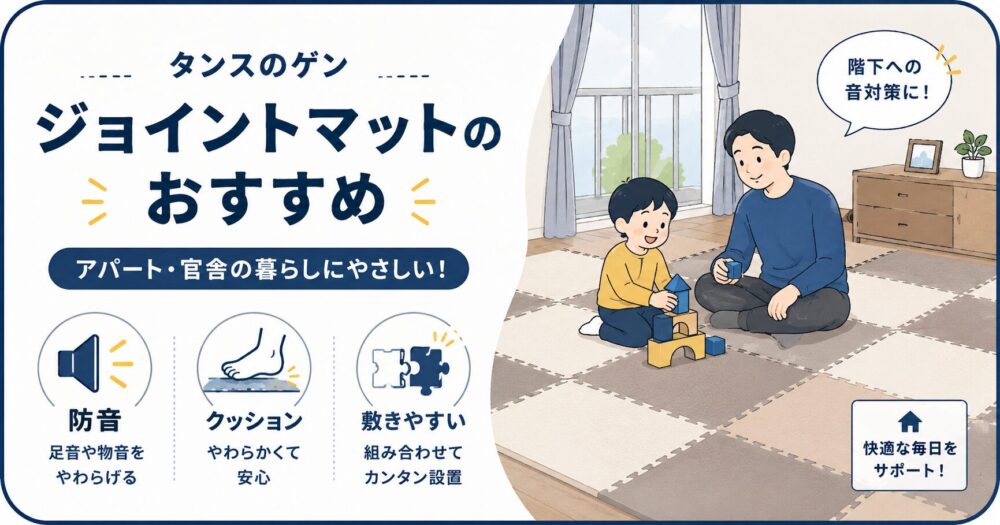 タンスのゲン ジョイントマットのおすすめポイント