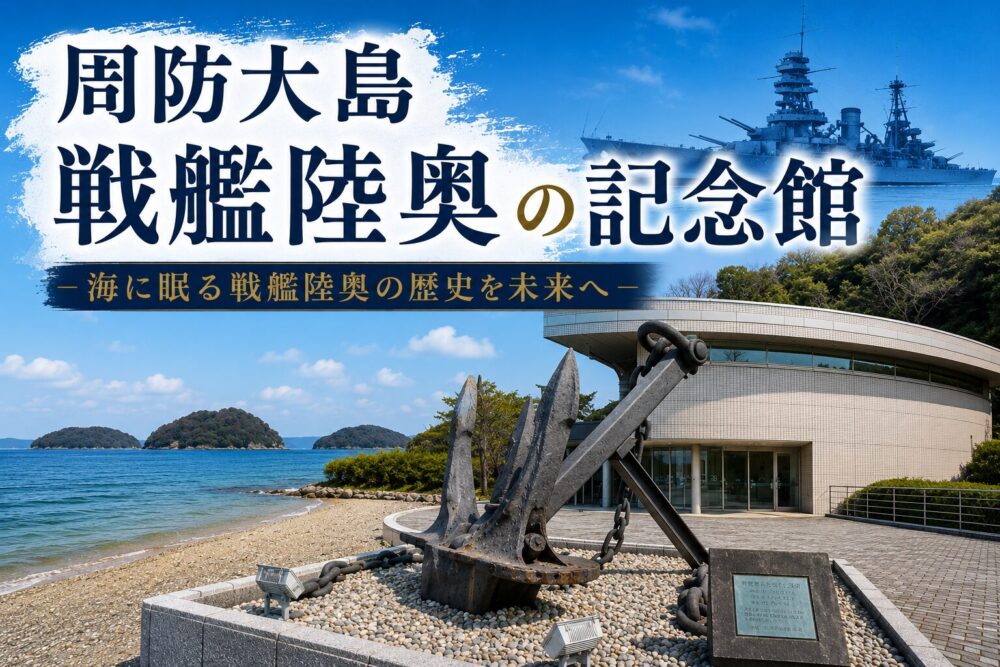周防大島の陸奥記念館と戦艦陸奥の引き上げ品