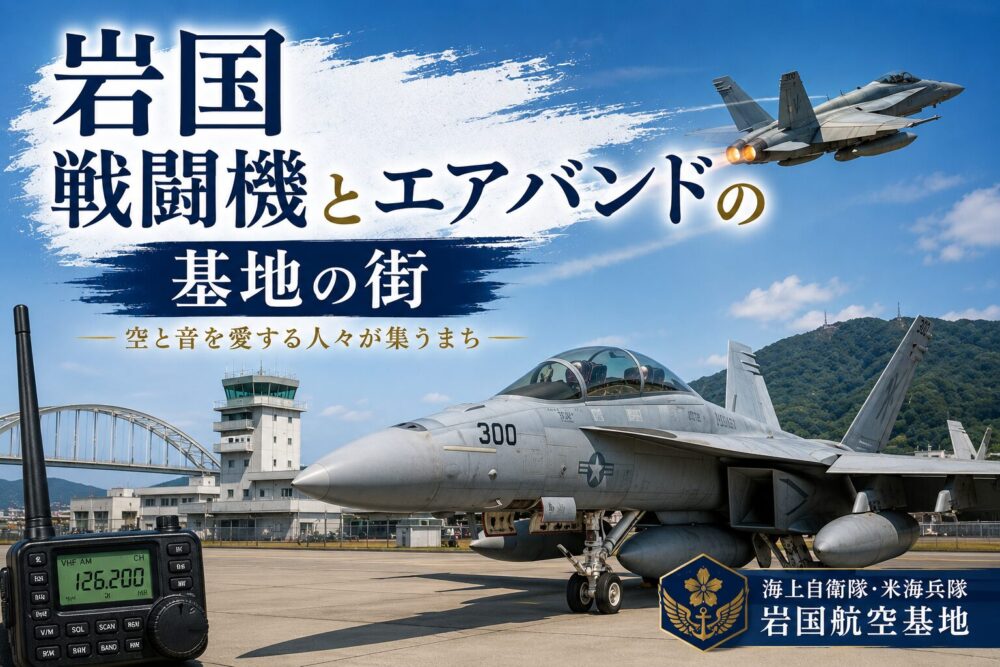 岩国基地で見られる戦闘機