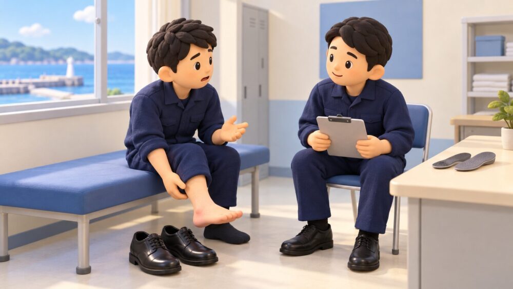 痛みを我慢し続けないこと
