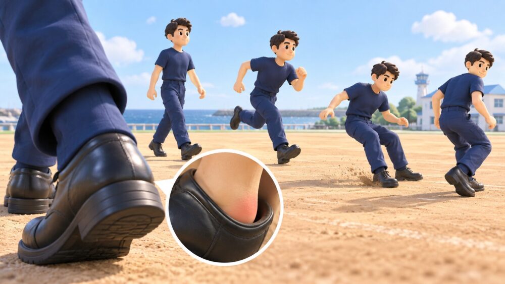 走る歩く動作が足に与える負担