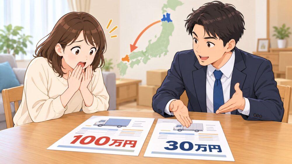 他社の金額を提示したら急に値段を下げてきた業者